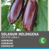 Online Aubergine (Solanum melongena 'Violetta Lunga 2') Samen Gemüsesamen|Saatgut