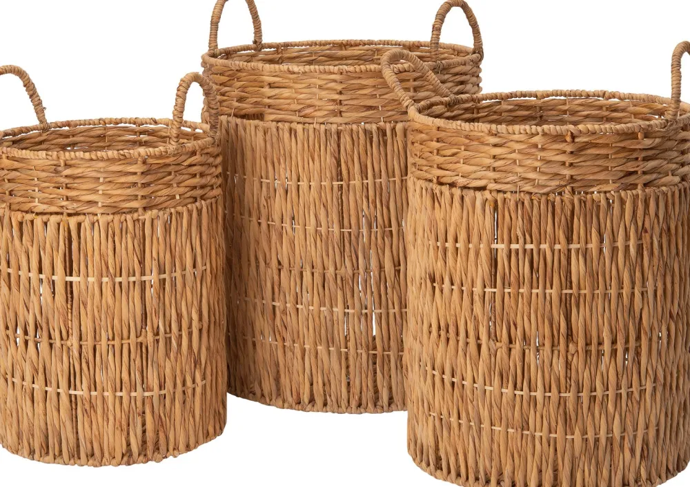 Aufbewahrungskorb Lott natur D 50 H 71 cm Aufbewahrung