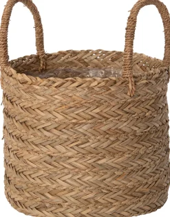 Clearance Aufbewahrungskorb Senja natur D 26 H 24 cm Aufbewahrung|Pflanzkörbe