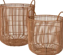 Sale Aufbewahrungskorb Maren natur D 40 H 45 cm Aufbewahrung