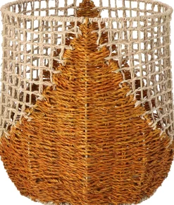 Hot Aufbewahrungskorb Mel natur / braun D 35 H 35 cm Aufbewahrung