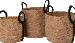 Hot Aufbewahrungskorb Lissy natur D 40 H 38 cm Aufbewahrung