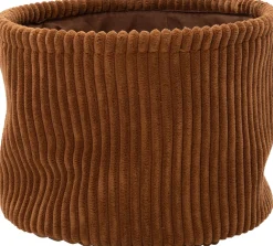 Hot Aufbewahrungskorb Bao braun D 22 H 16 cm Aufbewahrung