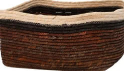 Online Aufbewahrungskorb Didi naturell / schwarz / weiß D 33 H 16 cm Aufbewahrung