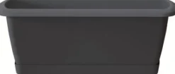 Clearance Balkonkasten Compleet 59,3 x 19 x 14 cm anthrazit Balkonkästen|Blumentöpfe & Pflanzgefäße