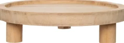 Outlet Beistelltisch / Pflanzenhocker Holz D 32 cm H 8 cm Beistelltische|Beistelltische