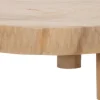New Beistelltisch / Pflanzenhocker Holz D 28 cm H 10 cm Beistelltische|Beistelltische