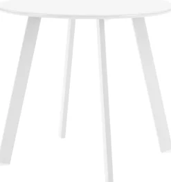 Outlet Beistelltisch Latte weiß D 50 H 45 cm Beistelltische|Beistelltische