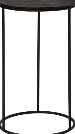 Clearance Beistelltisch Milou schwarz D 40 H 54 cm Beistelltische|Beistelltische