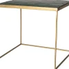 Beistelltisch Silka grün / gold 56 x 46 x 50 cm Beistelltische|Beistelltische
