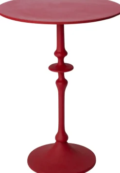 Discount Beistelltisch Vela rot D 37 H 49 cm Beistelltische|Beistelltische