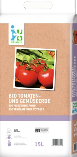 Discount Bio Tomaten- und Gemüseerde 15 l Pflanzerde & Substrat|Erde