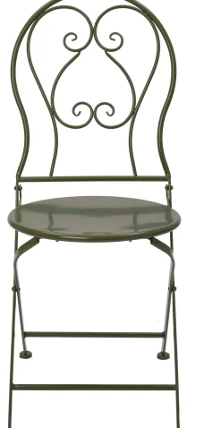 Sale Bistrostuhl Jules grün 38 x 49 x 90 cm Gartenstühle