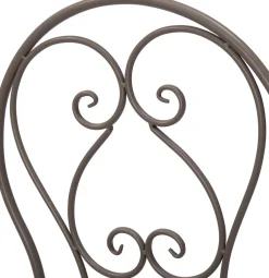 Outlet Bistrostuhl Jules grau 38 x 49 x 90 cm Gartenstühle