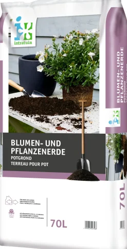 Blumen- und Pflanzenerde 70 l Pflanzerde & Substrat|Gartenerde
