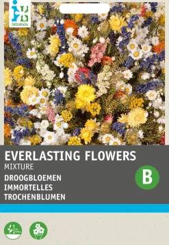 Best Blumensamen-Mischung Trockenblumen Saatgut|Blühende Pflanzen