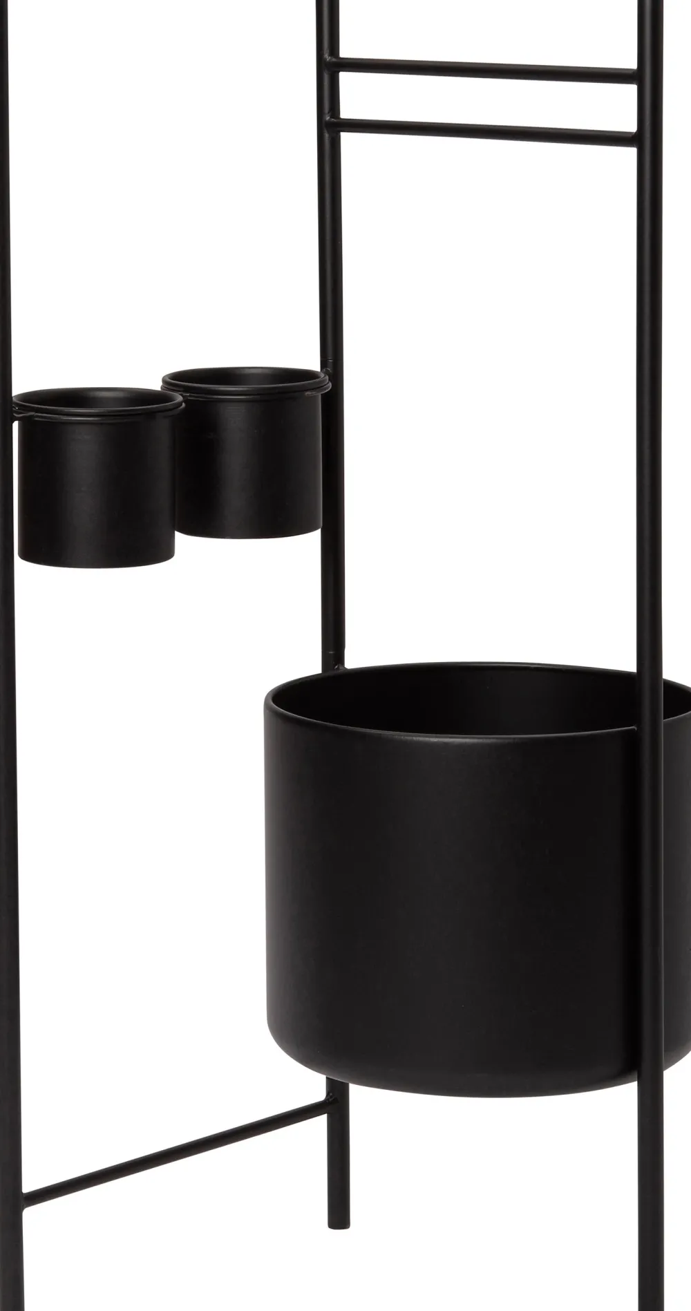 Online Blumenständer Nena schwarz D 28 H 85 cm Pflanztische & -Regale|Blumentöpfe