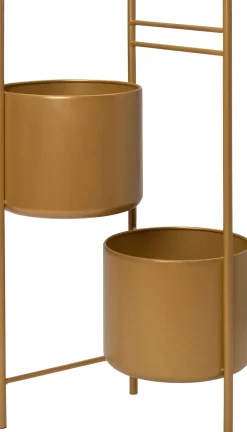 Sale Blumenständer Nena gold D 28 H 80 cm Pflanztische & -Regale|Blumentöpfe & Pflanzgefäße