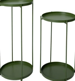 Discount Blumenständer Salix grün D 27 H 46 cm Pflanztische & -Regale