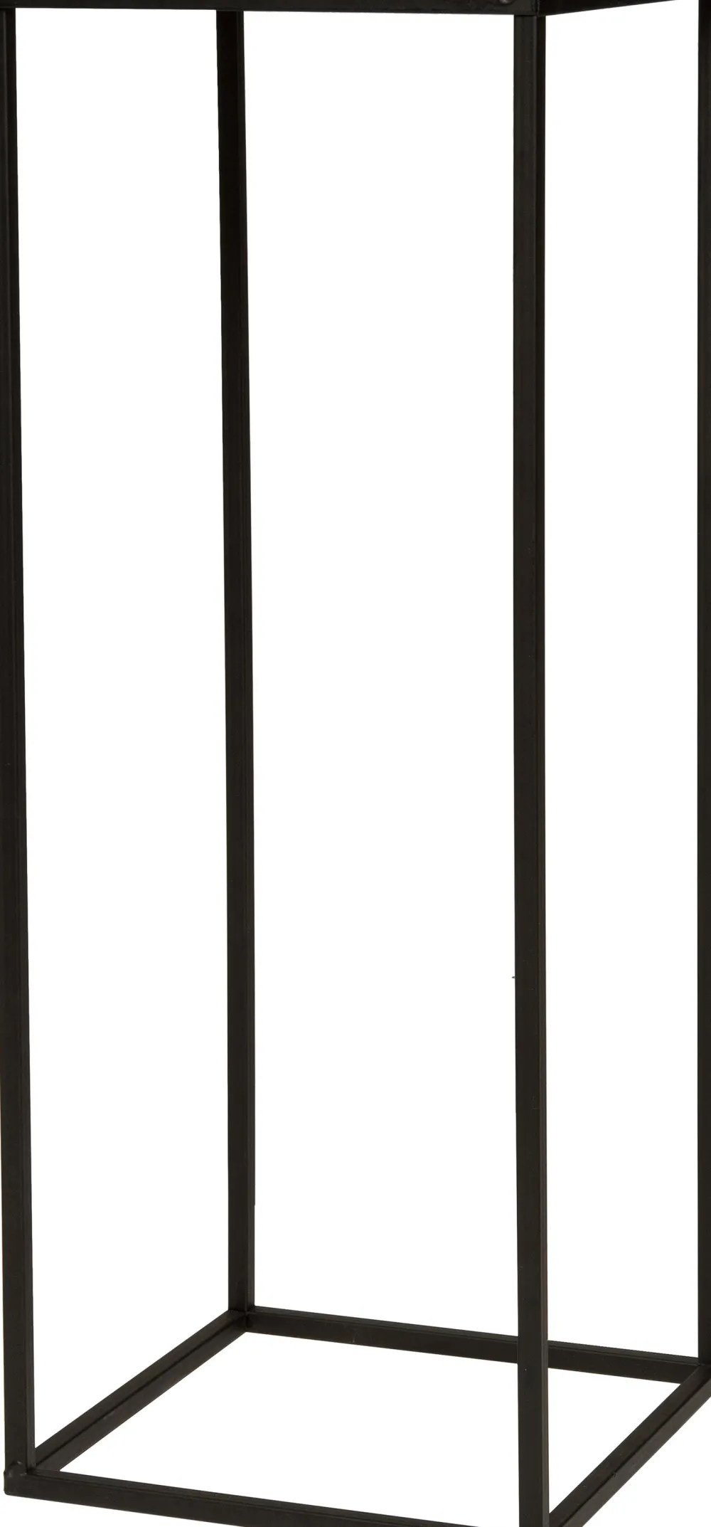 Best Blumenständer Teun schwarz 19 x 19 x 50 cm Beistelltische|Beistelltische