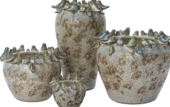 Sale Blumentopf Andor beige D 21 H 16 cm Blumentöpfe & Pflanzgefäße|Blumentöpfe