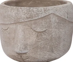 Discount Blumentopf Beau grau D 11,5 H 12 cm Blumentöpfe|Blumentöpfe & Pflanzgefäße