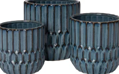 New Blumentopf Bibi blau D 18 H 17 cm Blumentöpfe|Blumentöpfe & Pflanzgefäße