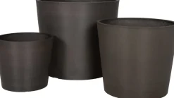 Best Blumentopf Boaz grau D 40 H 35,5 cm Blumentöpfe|Blumentöpfe & Pflanzgefäße