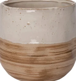 Blumentopf Bobby braun D 8,5 H 7 cm Blumentöpfe|Blumentöpfe & Pflanzgefäße