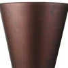 Discount Blumentopf bronze D 30 H 28 cm Blumentöpfe|Blumentöpfe & Pflanzgefäße