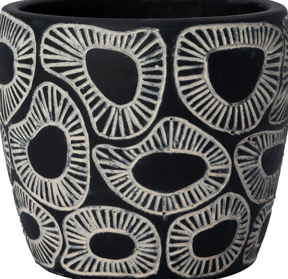 Best Blumentopf Carl schwarz D 15 H 13 cm Blumentöpfe|Blumentöpfe & Pflanzgefäße