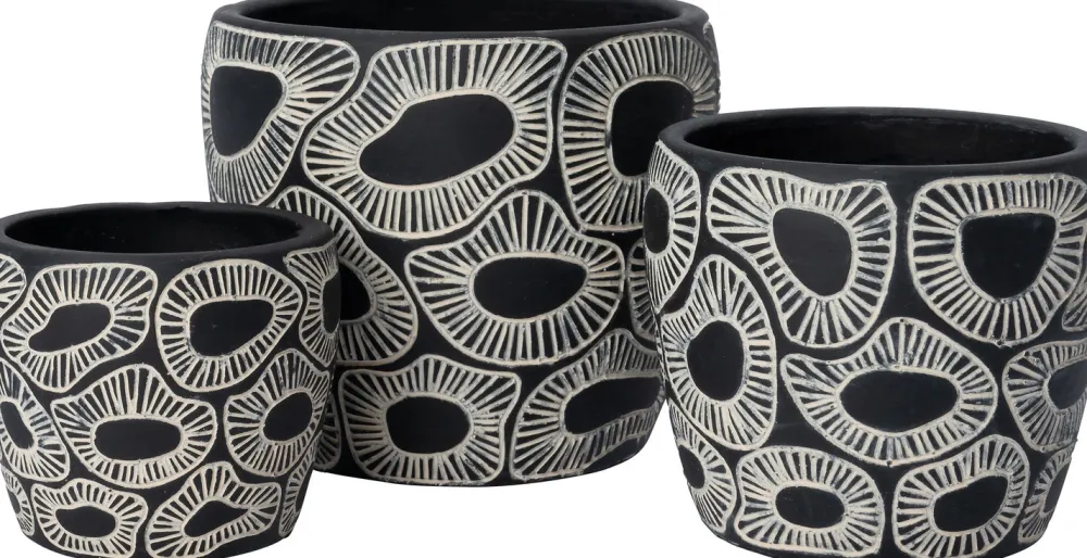 Best Blumentopf Carl schwarz D 15 H 13 cm Blumentöpfe|Blumentöpfe & Pflanzgefäße