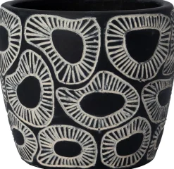 Online Blumentopf Carl schwarz D 11 H 10 cm Blumentöpfe|Blumentöpfe & Pflanzgefäße