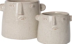 Sale Blumentopf Dani weiß D 19 H 14 cm Blumentöpfe & Pflanzgefäße|Blumentöpfe