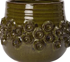 Sale Blumentopf Dante grün D 21,5 H 17 cm Blumentöpfe|Blumentöpfe & Pflanzgefäße