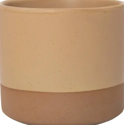 Clearance Blumentopf Dean gelb D 11 H 9,5 cm Blumentöpfe|Blumentöpfe & Pflanzgefäße