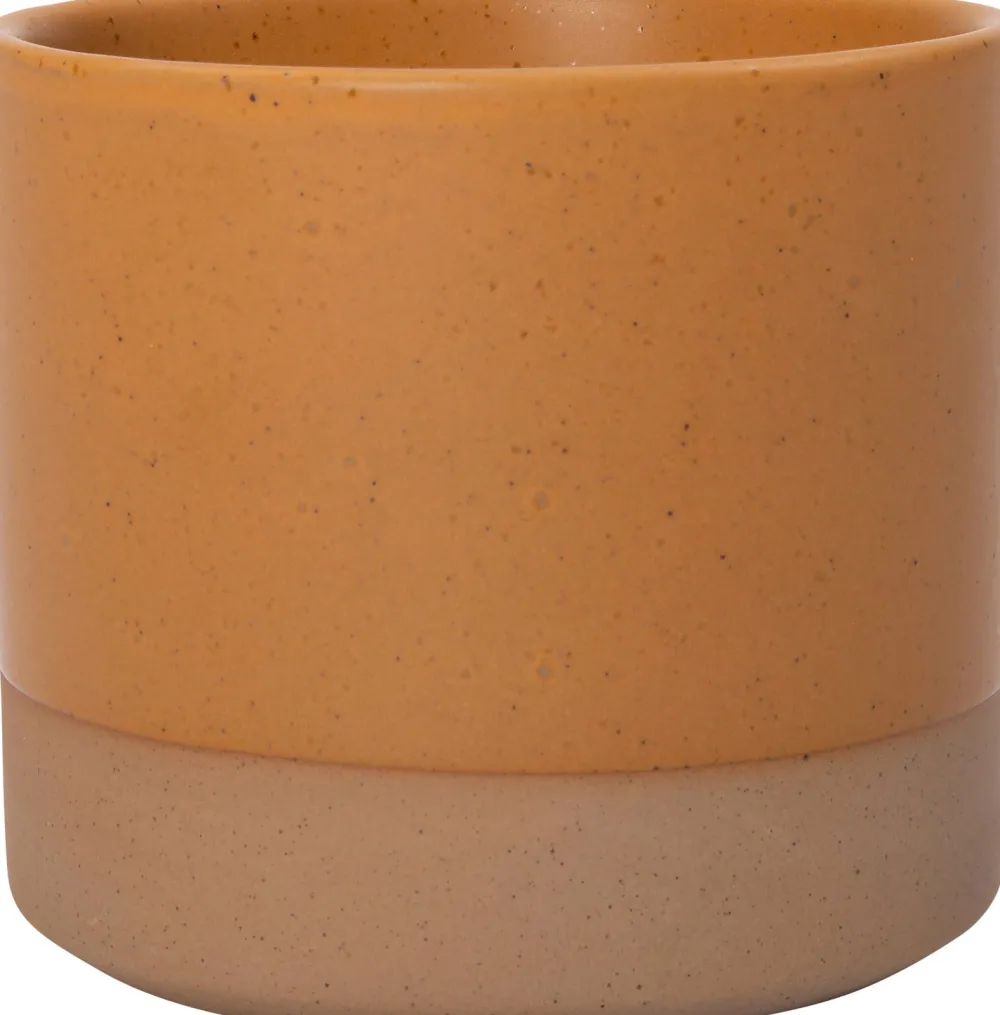 Clearance Blumentopf Dean orange D 11 H 9,5 cm Blumentöpfe & Pflanzgefäße|Blumentöpfe
