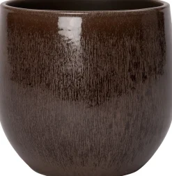 Online Blumentopf Feda braun D 21 H 21 cm Blumentöpfe & Pflanzgefäße|Blumentöpfe