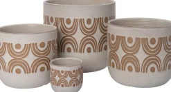 Discount Blumentopf Finn weiß D 7,5 H 6,8 cm Blumentöpfe & Pflanzgefäße|Blumentöpfe