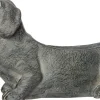 Discount Blumentopf Hund 51 x 17 x 30 cm grau Pflanzkübel|Blumentöpfe & Pflanzgefäße