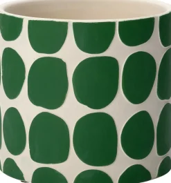Best Blumentopf Idar grün D 7 H 6,5 cm Blumentöpfe & Pflanzgefäße|Blumentöpfe