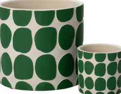 Best Blumentopf Idar grün D 7 H 6,5 cm Blumentöpfe & Pflanzgefäße|Blumentöpfe