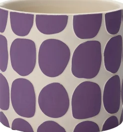 Outlet Blumentopf Idar lila D 7 H 6,5 cm Blumentöpfe & Pflanzgefäße|Blumentöpfe