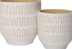 New Blumentopf Jits weiß D 11 H 11 cm Blumentöpfe|Blumentöpfe & Pflanzgefäße