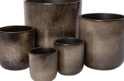 Online Blumentopf Leonie braun D 31 H 32,5 cm Blumentöpfe & Pflanzgefäße|Blumentöpfe