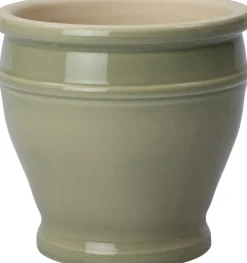 Outlet Blumentopf Luc grün D 20 H 21 cm Blumentöpfe|Blumentöpfe & Pflanzgefäße