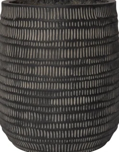 New Blumentopf Lyn braun D 43 H 50 cm Blumentöpfe|Blumentöpfe & Pflanzgefäße