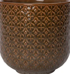 Online Blumentopf Mariya braun D 16,5 H 16 cm Blumentöpfe|Blumentöpfe & Pflanzgefäße