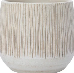 New Blumentopf Melle creme D 24 H 22 cm Blumentöpfe|Blumentöpfe & Pflanzgefäße