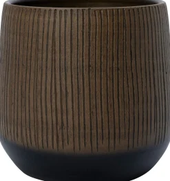 Hot Blumentopf Melle braun D 16 H 14 cm Blumentöpfe & Pflanzgefäße|Blumentöpfe